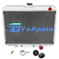 3 Row Aluminum Radiator for Ford Mustang Mercury Cougar 1967-1970 68 69 V8 picture