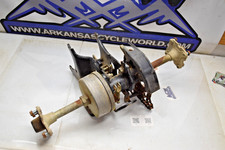 Y1-6 Full Rear End Axle Swing Arm Brakes Hubs 2016 Polaris Outlaw 50 Atv 16 picture