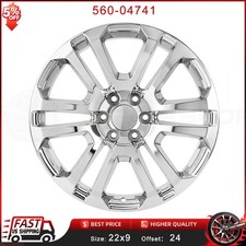 For 1999-2018 Chevrolet Silverado 1500 Chrome CK158 22