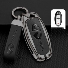 New Metal Key Fob Case For INFINITI Q50 Q60 QX50 QX55 QX60 Accessories picture