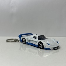 RARE KEY CHAIN WHITE MASERATI MC12 CUSTOM LIMITED EDITION 2004 2005 picture