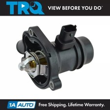 TRQ Thermostat Coolant Housing Water Outlet for Chevy Buick 1.4L New picture