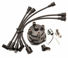  MerCruiser OMC Tune-Up Kit GM 2.5 3.0L Distributor Cap Rotor Points Plug Wires picture