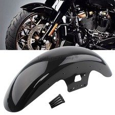 Vivid Black Short Front Fender Show Front Fit For Harley Touring FLHXSE FLTRXSE picture