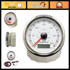 85mm Waterproof GPS Speedometer Kit - 0-60 MPH Gauge for Marine, Boat, Car, Jet picture