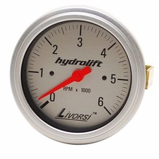 Livorsi Boat Tachometer Gauge GW6000PLPL | Hydrolift 3 3/8 Inch Silver picture