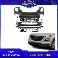 Complete Front Bumper Cover Kit w/ Grille For 2020-2025 Hyundai Venue SE SEL picture
