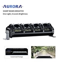 Aurora Evolve 10” Led Bar 7 Color Backlight Harness Included Zuma Canam X3 Chuma picture