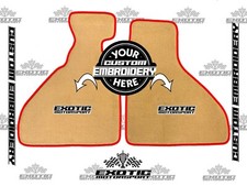 Custom f 355 Car Floor mats choose your custom edging Carpet Auto picture