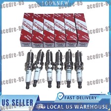 6Pcs Denso Iridium Spark Plugs 90919-01247 FK20HR11 for Sienna Lexus ES350 picture