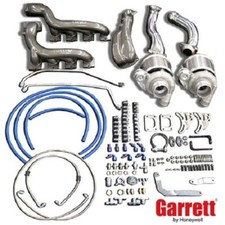 Garrett GT2871R Bolt-On Twin Turbo Kit for 05+ Ford Mustang GT V8 picture
