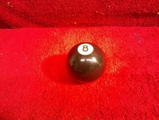 Vintage Hot Rod 1960's 1950's REAL POOL 8 BALL Floor Shifter Ball RAT ROD picture