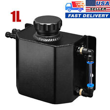 1L Aluminum Radiator Coolant Overflow Bottle Recovery Water Tank Reservoir NEW picture