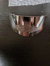 Vintage Harley-Davidson Eagle Wing Chrome Headlight Visor 67791-91T picture