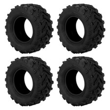 Set of 4 26x9-12 26x11-12 ATV UTV Tires Front Rear Left and Right 6 Ply Rated picture
