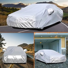 Full Sedan Car Cover Waterproof Heavy Duty Outside Storage Rain Dust Resistant picture