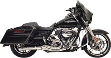 Bassani Hot Rod 2-into-1 Full Exhaust System Chrome #1F67C Harley Davidson picture