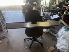 1981-88 Chevrolet Pickup Truck; Rear Tailgate Band Molding; Brushed Aluminum; picture