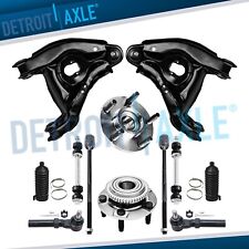 12pc Front Lower Control Arms Wheel Bearings & Hubs for 1994-2004 Ford Mustang picture