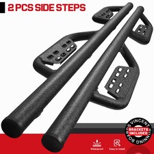Fit 21-26 Ford Bronco 4 Door (Not for Sport) Drop Bar Running Boards Side Step picture