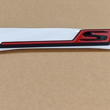 For Mercedes Benz AMG S Letter Trunk Emblem Badge GLE GTS C63S GT63S GLC63S E63S picture