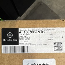 2017-18 Mercedes-Benz GLS63  Left Headlamp A1669066903 picture