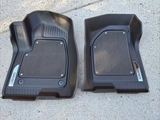 2019-2027 GMC Sierra Factory Front Floor Liners 84982192 Dark Atmosphere OEM GM picture