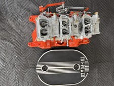 70 71 MOPAR 340 SIX PACK INTAKE CARBS AIR CLEANER LINKAGES AAR T/A MR. NORMS GSS picture