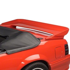 For Ford Mustang 83-93 Factory Saleen Style Fiberglass Rear Spoiler Unpainted picture