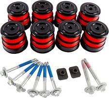 Silicone Body Mount Bushings Bolt Kit For Ford F250 F350 08-16 Crew Cab 2/4WD picture