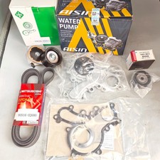 AISIN Drive Belt Tensioner Pulley Water Pump Kit 16620-0S012 For Toyota Tundra picture
