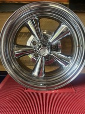 Pacer Supreme 177 15x7 Chrome Wheel Rim 5x4.75 Chevy GM Vintage Muscle Car picture