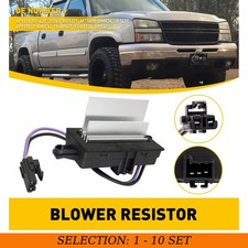 1-10X Heater Blower Motor Resistor Fan Speed Control For Sierra Chevy Silverado picture