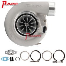 Pulsar 6270G Dual Ball Bearing Turbo Vband 1.06A/R Hp Rating 900+T4 Open Adapter picture