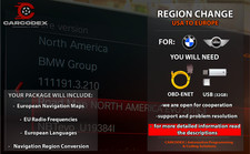 BMW REGION CHANGE USA TO EUROPE NBTEvo ID5/ID6 + EUROPEAN (LANGUAGES+NAVIGATION) picture