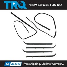 TRQ Front Window Sweep & Run Channel Weatherstrip Seal Set Fits Ford picture
