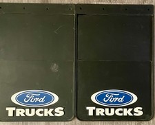 vintage, heavy-duty Ford Trucks rubber mud flaps Unused - Small Scuff on One picture
