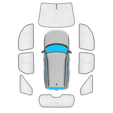 8pcs Custom Fit Sun Shades for Ford Bronco Sport 2021-2026, UV Block Window Cove picture