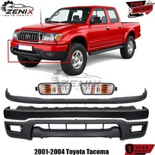 Front Bumper Paintable Kit With Turn Signal Lamp Set For 2001-2004 Toyota Tacoma picture
