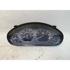 Damaged BMW Z3 M54 Instrument Cluster Chrome Rings 2.5i 3.0i 2001-2002 OEM 95k picture