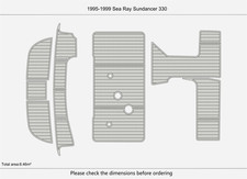 DuraEVA Seadek EVA Foam Boat flooring  Fits  1998 sea ray  330 sundancer A picture