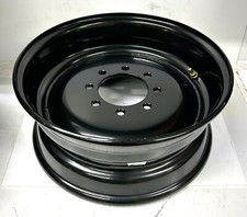 17.5  Inch  8 Lug  Solid  HD   Wheel   Rim   Trailer   175865BLK  Black  NEW picture