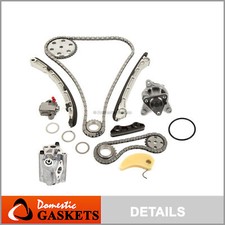 Timing Chain Kit Oil Pump Water Pump Fits 07-13 Mazda Mazdaspeed 3 6 CX-7 Turbo picture