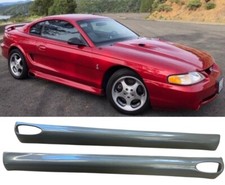 1994-1998 MUSTANG SVO STYLE SIDE SKIRTS FOR SIDE EXIT EXHAUST picture