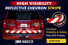 3M 680CR Reflective Chevron Decal Tape 4