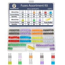 100PCS Micro 2 Blade Fuse ATR/APT Micro2 Kit 100 PCS New picture