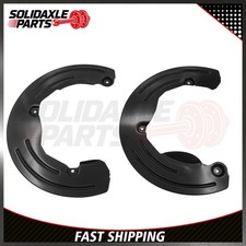 Pair Front L&R Brake Dust Shield For 2009 - 2024 Dodge Ram 2500 3500 52122242AE picture
