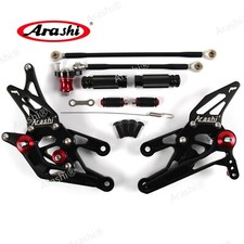 Arashi Rearsets For Honda CBR600RR 2003 2004 2005 2006 Rear Set Foot Pegs Pedals picture