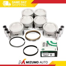 Pistons w/ Rings fit 99-05 Buick Chevrolet Pontiac Oldsmobile 3.1L OHV picture