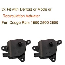 2x HVAC Heater Door Actuator for 2003 2004 2005 06-2008 Dodge Ram 1500 2500 3500 picture